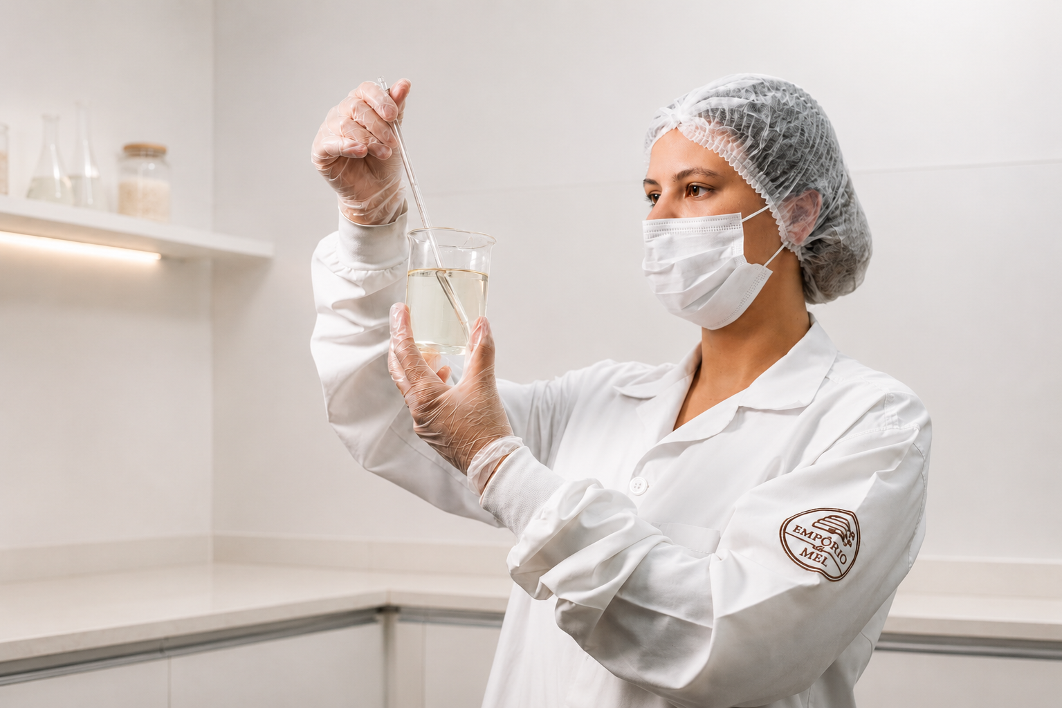 Qualidade — laboratório de controle Empório do Mel
